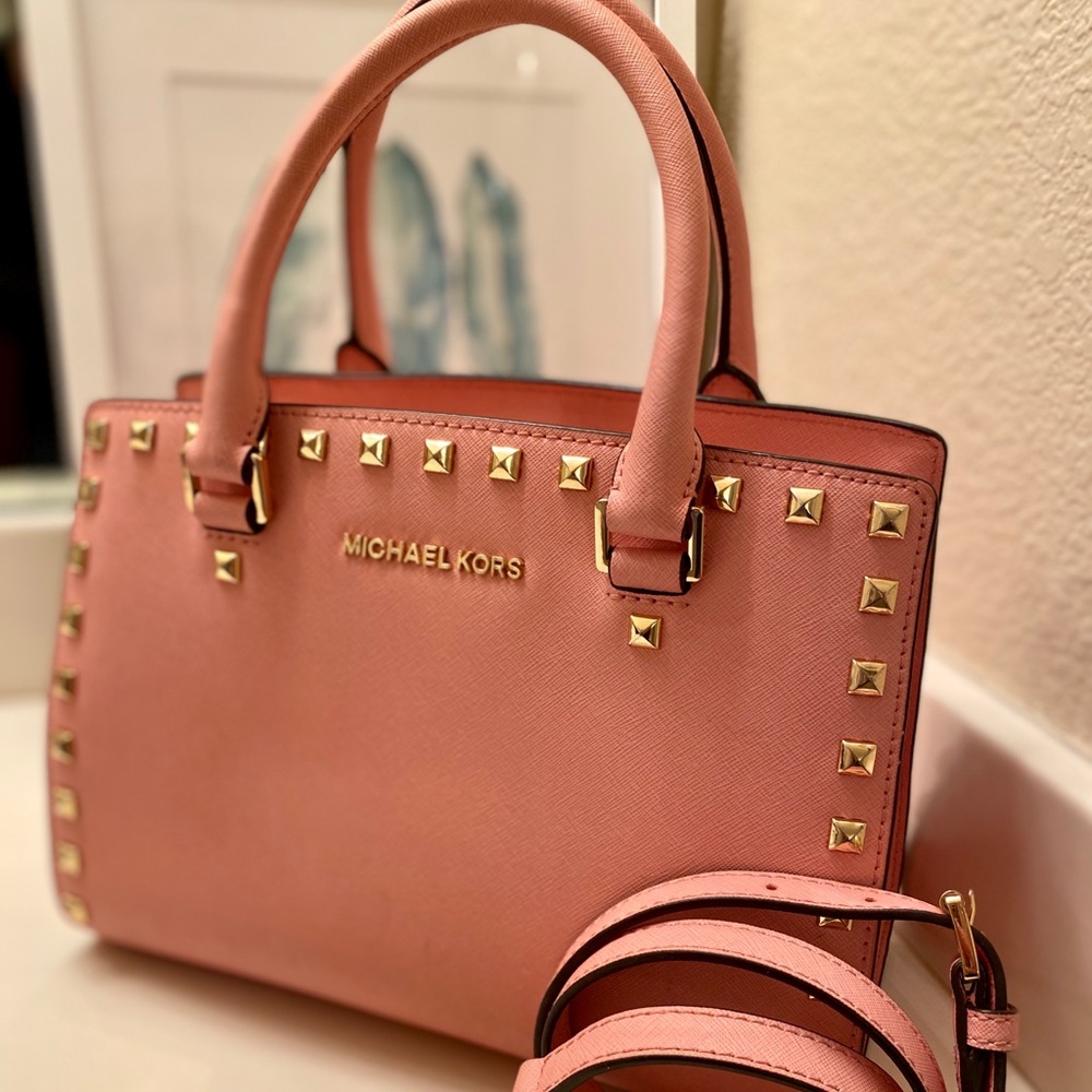 MK pink handbag.